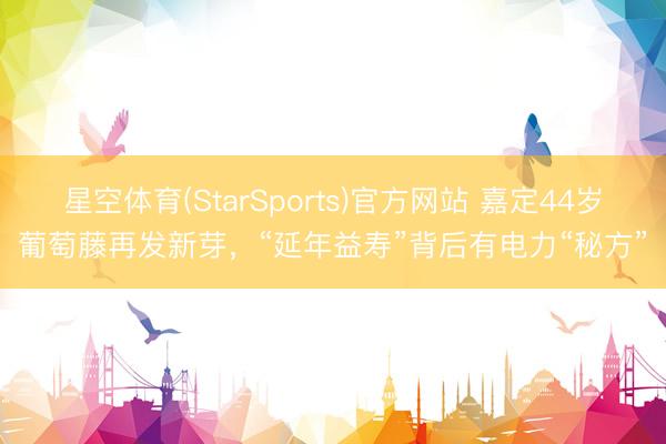 星空体育(StarSports)官方网站 嘉定44岁葡萄藤再发新芽，“延年益寿”背后有电力“秘方”